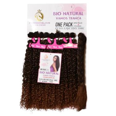 Imagem de Miss C Freedom Cabelo Cacheado Super Natural 380 Gramas - bbless, 1b30