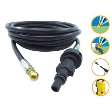 Imagem de Mangueira Desentupidora 15m Lavor Smart 120 Lavadora Pressão - COMPATÍ