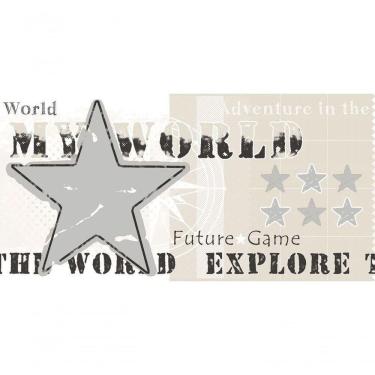 Imagem de Faixa De Parede Favola 3289 Italy - Tam 5m X 26cm (c X A)