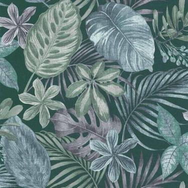 Imagem de Papel De Parede Sejours Et Chambres 2 Folhagem Verde 11220704