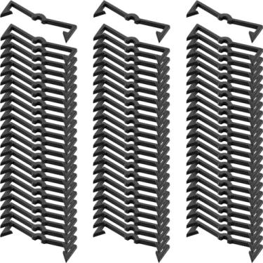 Imagem de Mudder Ganchos de Pegboard de plástico, retentores de gancho para quadro de pegboard, organizador de ganchos, retentores de clipe de placa de pinos servem para quadros de 1/10.2 cm e 1/20.3 cm (300