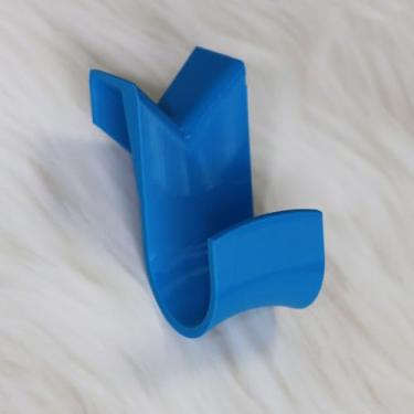 Imagem de PIAOLGYI Gancho de cerca para pickleball beisebol tênis cerca Buddy, cerca de armazenamento para garrafas de água, mochilas, bolsas esportivas (azul)