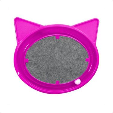 Imagem de Arranhador Gato Super Cat Relax Pop Furacão Pet - Rosa