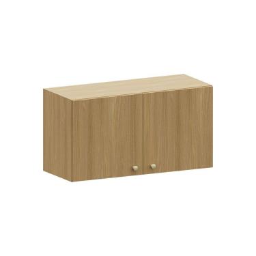 Imagem de Armário Aéreo para Geladeira 80cm 2 Portas Elegance Luciane Móveis