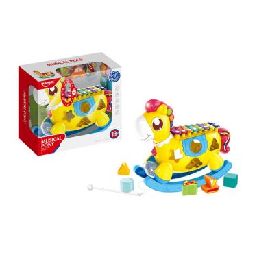 Imagem de Brinquedo Musical Cavalinho com Luz e Som - Shiny Toys