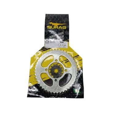 Imagem de Kit Coroa e Pinhão Durag Dafra Apache 150 2010 À 2015