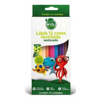 Imagem de Lapis De Cor 12 Cores Eco Onda