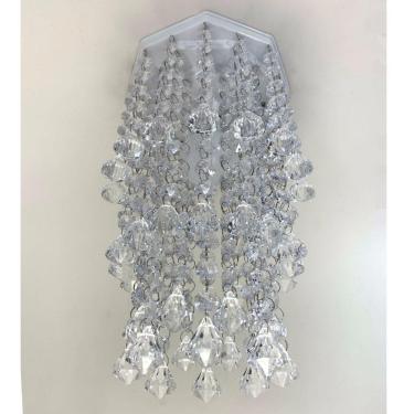 Imagem de Lustre de Cristal Acrílico Alto Brilho - Design Moderno