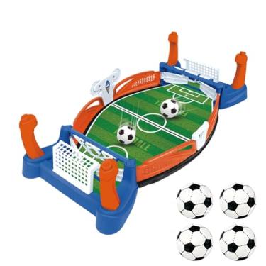 Imagem de Futebol de mesa | Conjunto de jogos de mesa de basquete - Brinquedo inovador para jogos em família, jogo de tabuleiro para sala de jogos interna para crianças e adultos Hersil