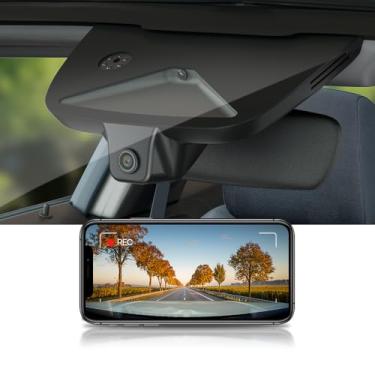 Imagem de Fitcamx Câmera veicular 4K adequada para Polestar 3 2024 2025 Performance Plus Launch Edition Pilot (HD2-D6200), aparência de fábrica OEM, vídeo UHD 2160P, WiFi e aplicativo, sensor G de gravação em