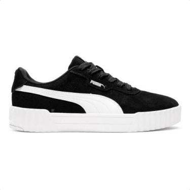 Imagem de Tênis Puma Carina 3.0 Sd Bdp Feminino, 36, Preto, Branco