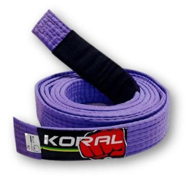 Imagem de Faixa Koral Jiu Jitsu Roxa, A2