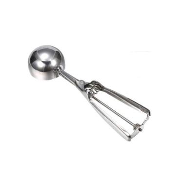 Imagem de Colher Concha De Sorvete De Inox Com Extrator - DATERRA