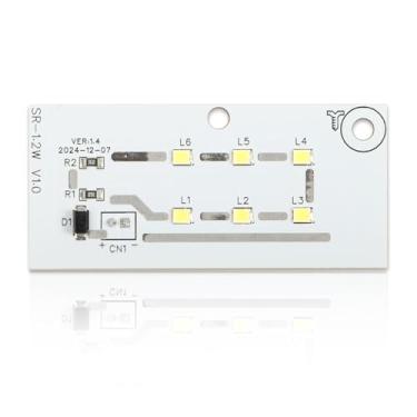 Imagem de Substituição de placa de luz de micro-ondas para Frigidaire IKEA Electrolux substituição de micro-ondas 5304499540 5304509445 5304517872 123462-A0 4920115 AP6809088 PS12585761 EAP12585761 Lâmpada de