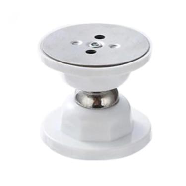 Imagem de Prendedor Fixador Trava Porta inox Magnético Adesivo Inox(Branco,2)