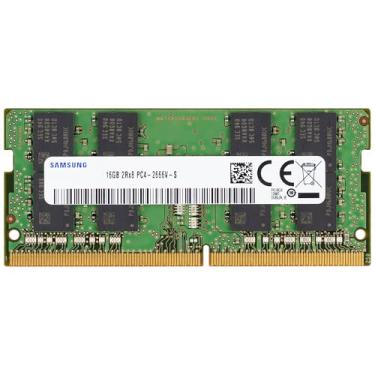 Imagem de Samsung 16GB DDR4 2666MHz PC4-21300 (PC4-2666V) CL19 SODIMM 2Rx8 Dual Rank 1.2V 260-Pin Laptop, Notebook RAM Memory