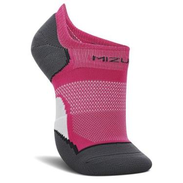 Imagem de Meia Mizuno Performance Invisível Tam. 39-44, Rosa, 39-44