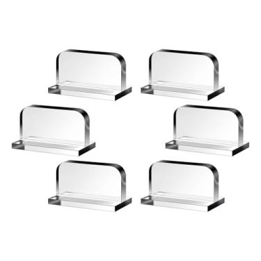 Imagem de predolo 6 Peças de Alças de Tampa de Aquário de Acrílico Transparentes Leves para Alças de Aquário Do Tipo Elevador E Deslizante Fáceis de Instalar