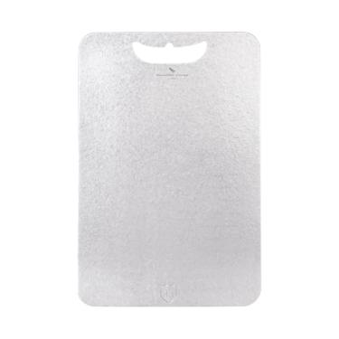 Imagem de Boundless Voyage Tábua de corte de titânio para cozinha, tábua de corte dupla face com orifício para pendurar, fácil de limpar, alimentos crus e cozidos de grau alimentício para cozinha, casa, ao ar