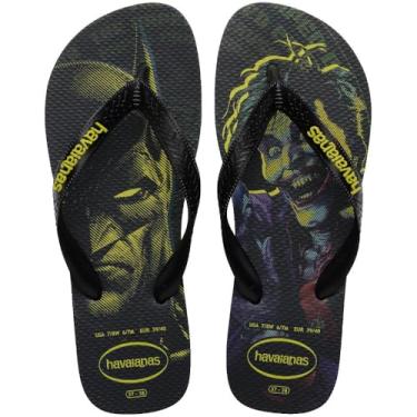 Imagem de Chinelo Havaianas Batman x Coringa 2025 Preto Tamanho 41-42