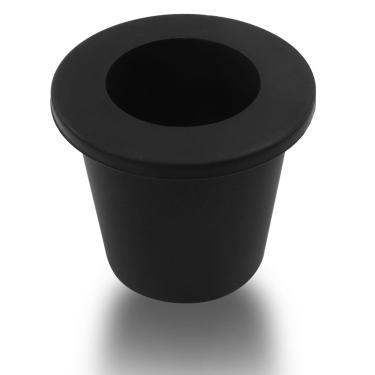 Imagem de PHITUODA Suporte de plugue de orifício de guarda-chuva, adaptador de guarda-chuva de manga estabilizadora de cunha de cone transparente, acessórios de mesa de pátio versáteis de 38 mm para usuários de