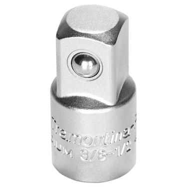 Imagem de Adaptador em Aço Cromo Vanádio - Encaixe 3/8" F x 1/2" M Tramontina PR