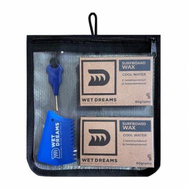 Imagem de Kit 2 Parafinas Fria/Gelada + Chave + Raspador + Estojo