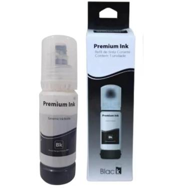 Imagem de Tinta Premium Ink Preta 70ml COR PROFUNDA E DEFINIÇÃO MÁXIMA Compatível com 544 504 para L4150 L4160 L4260 e Mais