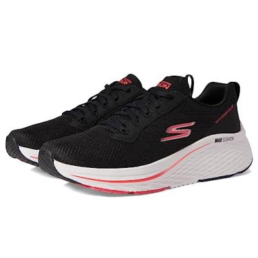 Imagem de Skechers Tênis de caminhada feminino Max Cushion Elite 2, Preto/rosa, 38