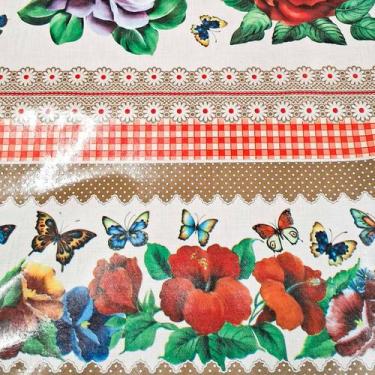 Imagem de Plastico Estampado Térmico Impermeável PVC - Rolo 1,5 Metros - tecidos