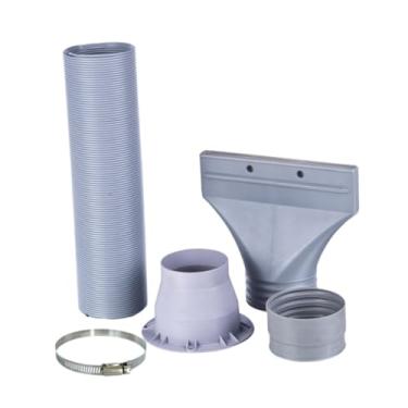 Imagem de Colaxi Kit de mangueira de extensão de exaustão para cabine de pintura, mangueira de substituição resistente para estação de trabalho de pintura por spray