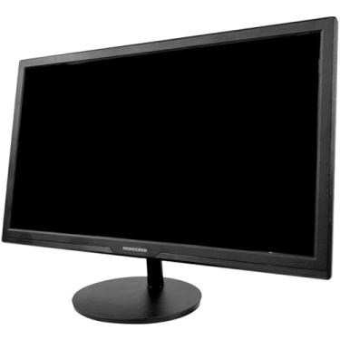 Imagem de Monitor 23.6 Polegadas Full HD 1920×1080 16:9 60/75Hz Painel TN 5-8ms HDMI e VGA MN236R1 Office Monocron Preto