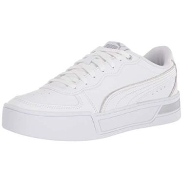 Imagem de PUMA Tênis feminino Skye, Puma branco-puma branco-puma prata, 11
