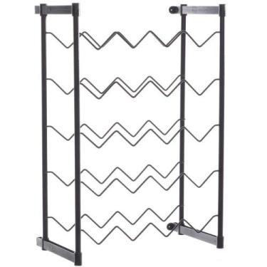 Imagem de Adega de vinho 20 garrafas Black - Metaltru