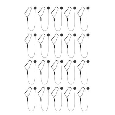 Imagem de 20 coleiras de tampa de lente, protetor de tampa de lente de câmera, evita a perda de tampas de lentes, suporte de lentes de câmera para câmeras Canon/Nikon/Sony/Panasonic/Fujifilm