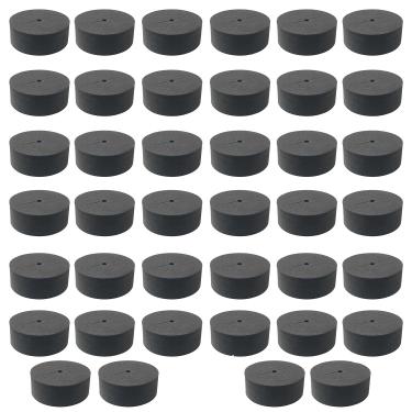 Imagem de CHENJIN Colar de clonagem hidropônica, 40 peças, 5 cm, espuma de grau premium que absorve água, serve para copos de rede, anel de cultivo hidropônico para caixa de mudas DIY