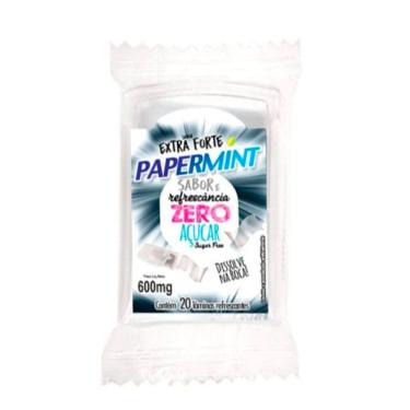 Imagem de Lâmina Comestível Papermint Extra Forte Zero Açúcar com 20 Lâminas