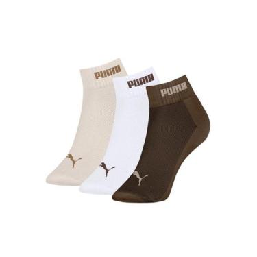 Imagem de Meia Puma Kit c/ 3 Cano Baixo (34 Ao 39) 4885001, Bege, UN
