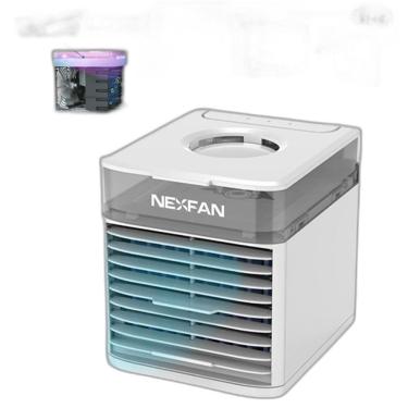 Imagem de Mini Ar Condicionado Mesa Ultra Air Cooler Portátil Ice Led