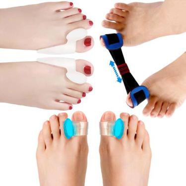 Imagem de Kit 5 pçs Protetor Corretor Joanete alivio da dor Cód-127 - SWG, AZUL-