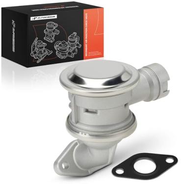 Imagem de A-Premium Válvula de retenção de injeção de ar secundária compatível com BMW 325i 2003-2005, 325xi 2003-2006, 325Ci/330Ci/330i/330xi 2003-2006, X3 2004-2006, válvula de controle de retenção de bomba