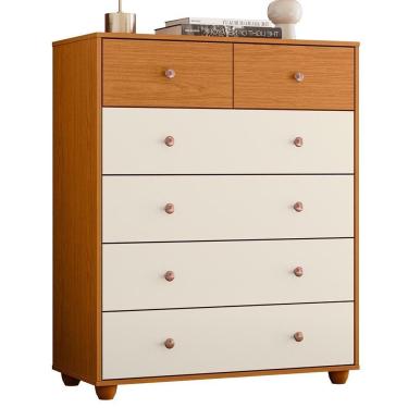 Imagem de Cômoda Vittoria 6 Gavetas Cinamomo-off White - Móveis Albatroz Cinamomo-off White