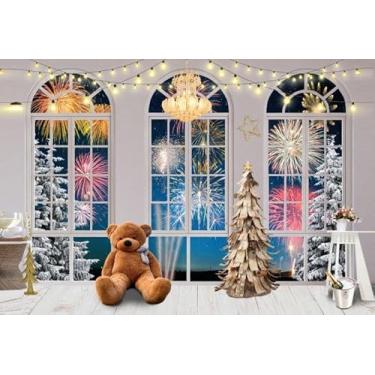 Imagem de Fundo Fotográfico Ano Novo Cenário Tecido (FANV0020, 1,70x2,50m)