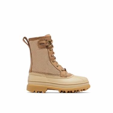 Imagem de Sorel Bota Impermeável Caribou Royal Feminina - Canoa, Bege 7