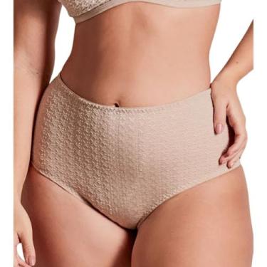 Imagem de Calcinha Cinta Modeladora Cintura Alta Nordic Duloren 114248, 50, Bege