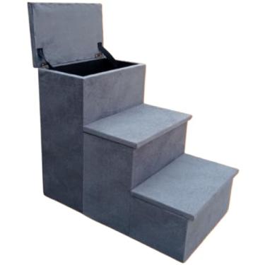 Imagem de AcessóRios De CamurçA Para Animais De EstimaçãO: Rampas Para CãEs E AcessóRios Para Camas De Animais De EstimaçãO(CINZA)