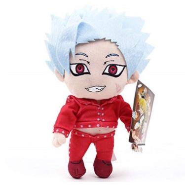 Imagem de Meliodas de desenho animado de bonecas de pelúcia de Os Sete Pecados Capitais