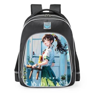 Imagem de Mochila Suzumes No Tojimaris Kids School Oxford 28x16x38cm - yiweisai