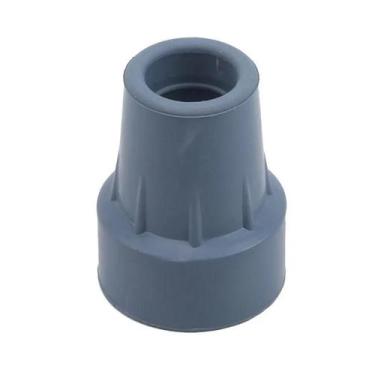 Imagem de Bastão De Caminhada De Borracha Reforçado Com Ponta De Metal Para Cami