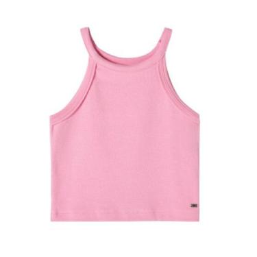 Imagem de Regata Rosa Infantil Feminina Hering Kids - Conforto e Estilo, Rosa, 6